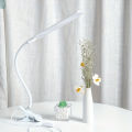 1pc Flexible LED Desk Lamp - Swing Arm Table Light with Clamp, Eye-Caring Gooseneck Task Light, USB Power Cord with Switch, Adjustable Brightness, Energy-Efficient, Space-Saving Design for Home Office - Eid Al-Adha Mubarak Gift Idea. 