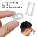 5Pairs Durable Sports Silicone Ear Hook Glasses Cover Anti-slip Glasses Legs Sleeve. 