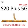 Switch Power ON OFF Button Flex Cable Parts For Samsung Galaxy S20 FE S21 Ultra Plus 4G 5G Mute Silence Volume Key Part. 
