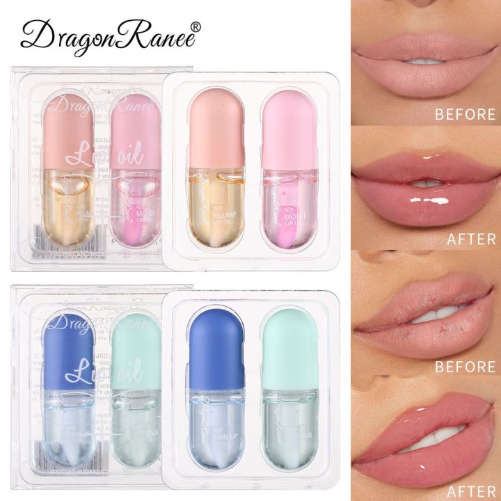 2Pcs%20Set%20of%20Hydrating%20Plumping%20Lip%20Oil%20Mini%20Capsule%20Lip%20Gloss%20-%20Image%204