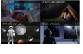 12 in 1 Universe Planetarium Solar System Galaxy Moon Stars Nebula Planets Night Light 12in1 Projector Lamp 12 Films 360 Rotation for Kids Adults Bedroom Ceiling Living Room Theater Wedding Birthday Party Christmas Valentines Day Romantic Decoration. 