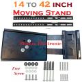 Best Quality 14 Inch To 42 Inch Universal LCD LED TV Adjustable Wall Bracket Wall Stand Movable Wall Bracket Wall Mount Wall Stand Corner Wall Bracket Wall Mount Wall Stand Moving Wall Bracket Mount Stand 180 Degree Arm Wall Bracket Mount Stand. 