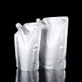 13x20 cm food Grade Plain Aluminum Standup Spout Pouches 100pcs/Lot. 