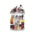 Rotating makeup organizer/Cosmetic organizer/Acrylic diamond organizer/ Big size 12 inches. 