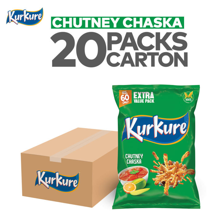 Kurkure Chutney Chaska Rs. 60 - Pack of 20