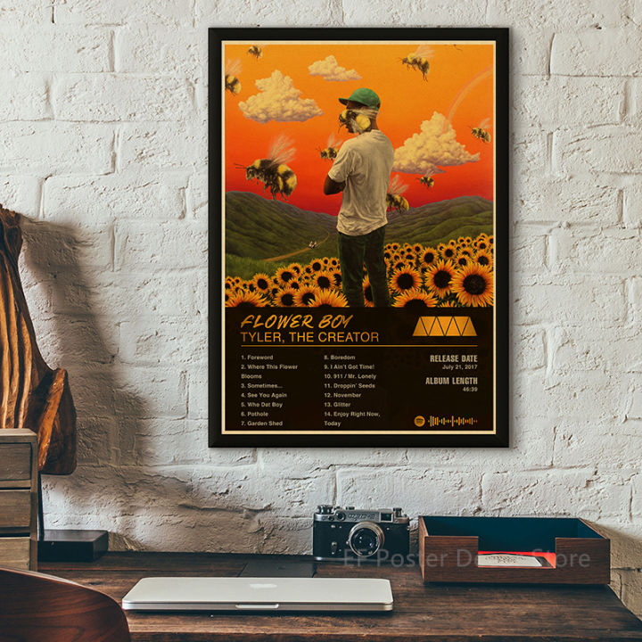 Singer%20Album%20Cover%20Poster%20Music%20Prints%20Custom%20Album%20Posters%20Hip%20Hop%20Vintage%20Room%20Home%20Decor%20Retro%20Kraft%20Paper%20Art%20Wall%20Painting%20-%20Image%204