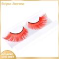 Enigma- Eyelash Extensions Vibrant 3d Colored Lashes for Halloween Cosplay Makeup Soft Fluffy Fiber Extensions in Rich Colors 9mm Fake Eyelashes for A Standout Look. 