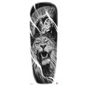 Tattoo Sticker Tattoo Sticker Environmental Protection Arm Men and Women Flower Arm New Large Waterproof Tattoo Sticker Tattoo Sticker Full Z1iR. 