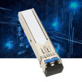 1.25G SFP Optical Module, Dual Fiber LC 1310nm 1.25G SFP Transceiver for Servers for Firewalls. 