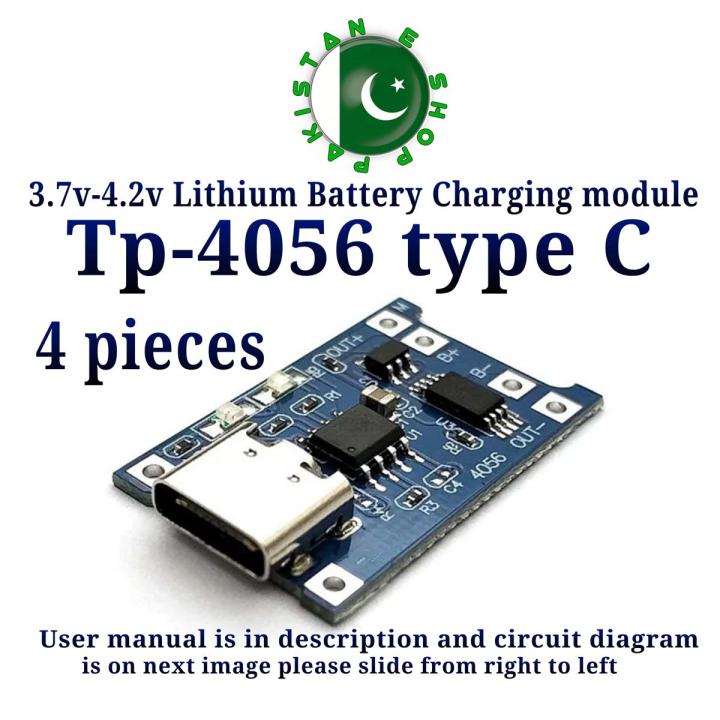 TP4056 type c charging module TP4056 charging module type c 18650 ...
