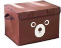 Higher Quality Cartoon Panda Printed Foldable Storage Bins Quilt Basket Kid Toys Organizer torage Boxes Cabinet Wardrobe Storage. 