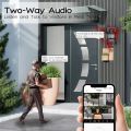 PTZ WiFi 15MP 3 Lens 3 Screen 360° Pan Tilt Outdoor CCTV Camera with Smart Tracking, Motion Detection, Night Vision, IP66 Waterproof, Two-Way Audio, SD Card Support, Remote Home Security Surveillance Camera. 