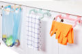 Hanging Trash Rack Storage Kitchen Garbage Bag Holder Hanging Kitchen Trash Rack Plastic Garbage Bag Holder, Dustbin, Towel Rack For Kitchen. 