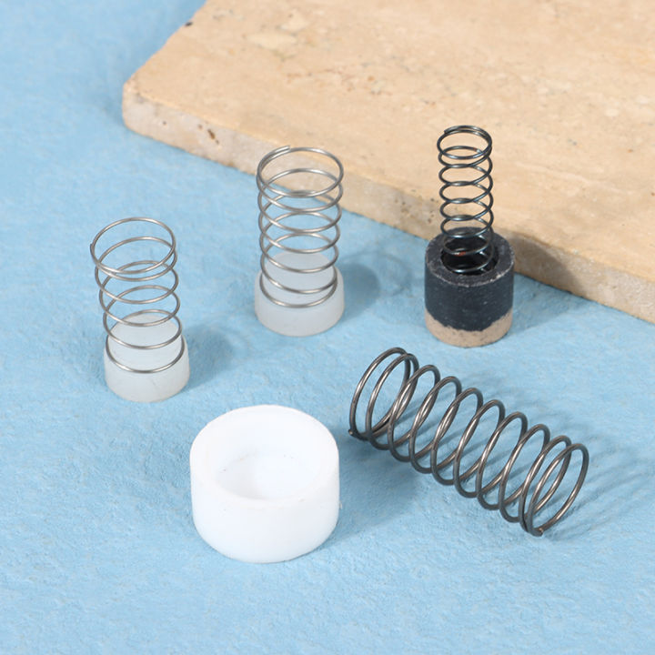 Tools 5pcs Piston Air Compressor Pump Accessories One-way Check Valve Check Valve Valve Core Spring Plug Plug PTFE Valve Core Natuo