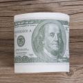 2021 Newest $100 Dollar Bill Toilet Paper Roll Novelty Gag Gift Dump Trump Creative Dollar Toilet Paper Roll Paper Toilet Tissue. 