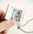 1pcs Anime Death Note Pocket Watch Pendant Necklace Jewelry Black Death Book Chain Men Necklaces Women Watch Time Toy. 
