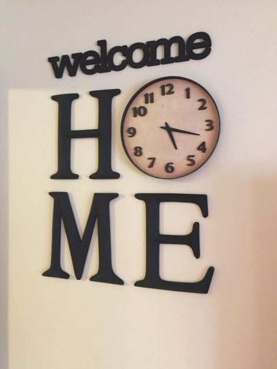 Butterflies and Sweet welcome Home 3D Wooden Wall Clock I Wooden Wall Clock I Wall Clocks I Wall Clock For Bedroom I Wall Clock for Room I Wooden Wall Clock I Wooden Clock I Clocks I Clock