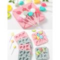 Lollipop cheese stick silicone mold qq sugar food-grade cartoon children's candy homemade home diy material small. 