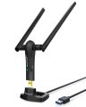 BrosTrend AC1200 Dual Band Wifi USB Adapter with 5dBi Antennas. 