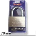WOHU China Imported Pad Locks-Available In All Sizes-70MM-60MM-50MM-40MM-30MM | Orignal WOHU China Made Door Lock - High Quality | heavy duty WOHU pad lock Original extra plus steel standard shackle pad lock. 