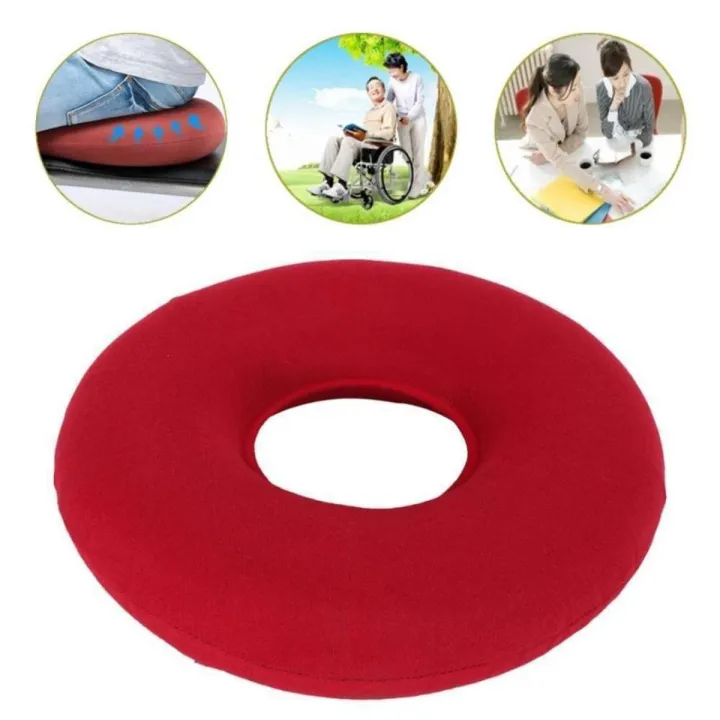 35cm Inflatable Ring Round Medical Seat Cushion Donut Air Pillow for Hemorrhoid Daraz.pk