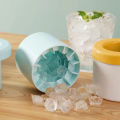 Silicone Ice Cube Mold Round Ice Bucket Summer Homemade Refrigerator Ice Maker  MJ. 