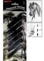 6 pcs set Compressed Charcoal Sticks for Sketching, Drawing, Shading Pencils. 