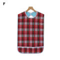 Adult Bib Oil-resistant Waterproof Double-layer Elderly Patients Feeding Saliva Towel for Dinning. 