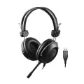 A4Tech HU-35 Headphones - ComfortFit Stereo USB Headset. 
