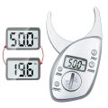 Measuring instruments Fold Analyzer Measurement Analyzer Digital Skinfold Slimming Tester Scales Fitness Skinfold Caliper LCD Display Body Fat Caliper. 