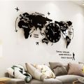 wooden wall World Map clock trend design | wooden art for your Home | full improvement design for World Map. 