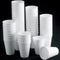 Pack of 50 Disposable Thermocol Glass Pack Of 50 | Pack of 50 Disposable paper glass/Cup  (6 oz). 