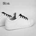 Black Camel Sneakers for Men White Color Shoes for Men. 