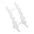 6 Rows Pencil Display Holder Stand Brush Rack Desk Decoration. 