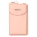【BestGO】Forever Baellerry Woment Wallet Vertical Mini Mobile Phone Wallet Cards Money Coin Purse Crossbody Shoulder Bags. 
