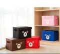 1 Pc Panda Design Folding Storage Bins Quilt Basket Kid Toys Organizer Storage Boxes Cabinet Wardrobe Storage Bags. 