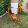 Wooden Towel Stand. 
