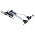1 Piece 25Mbps PCIE Serial Port Expansion Card 4 Port Expansion Card Riser Card AX99100 Chip PCIE to Serial Port RS232 Interface. 