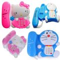 Musical Toys for Kids Hello Kitty Telephone & Doraemon Telephone Toy for Boys and Girls Learning Toys for Kids Doremon Toys Gadgets / Hello Kitty Toy. 