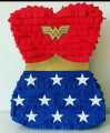 Wonder woman Shape Avengers on theme Empty Pinata for Kids / Children Birthday Parties events. 