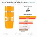 Lattafa Perfume Yara TOUS For Woman Lattafa Deodorant Body Spray 200ml. 