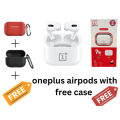 Wirless Earpods OnePlus Pro Bluetooth handfree 5.0 with high bass earbuds [silicon case free]. 