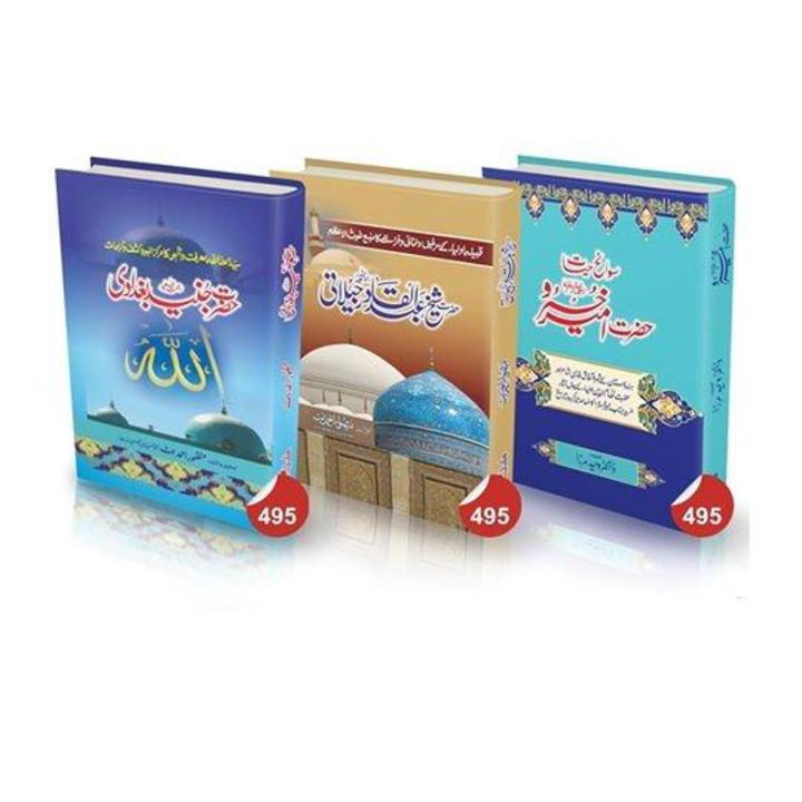 Hazrat Junaid Baghdadi & Hazrat Abdul Qadir Jelani & Hazrat Ameer Khusro (Auliya E Karam Books)