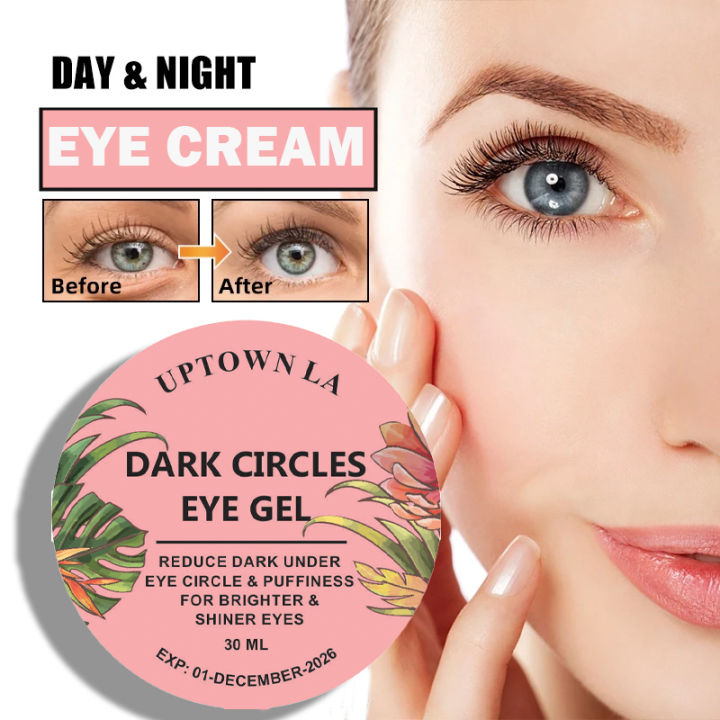 UPTOWN LA  Dark Circles  Under Eye Gel For Brighter and Shiner Eyes