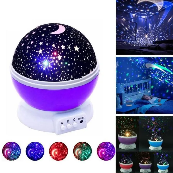 Night%20Light%20Star%20Lamp%20Starry%20Sky%20Projector%20Baby%20Light%20360%C2%B0%20Rotation%20LED%20Star%20Light%20Lamp%20Table%20Night%20Lamp%20with%208%20Color%20Lights%20Projection%20Perfect%20Gift%20for%20Babies%20and%20Children%20-%20Image%204