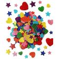 Pack Of 30 Sparkling Glitter Stickers Multicolor. 