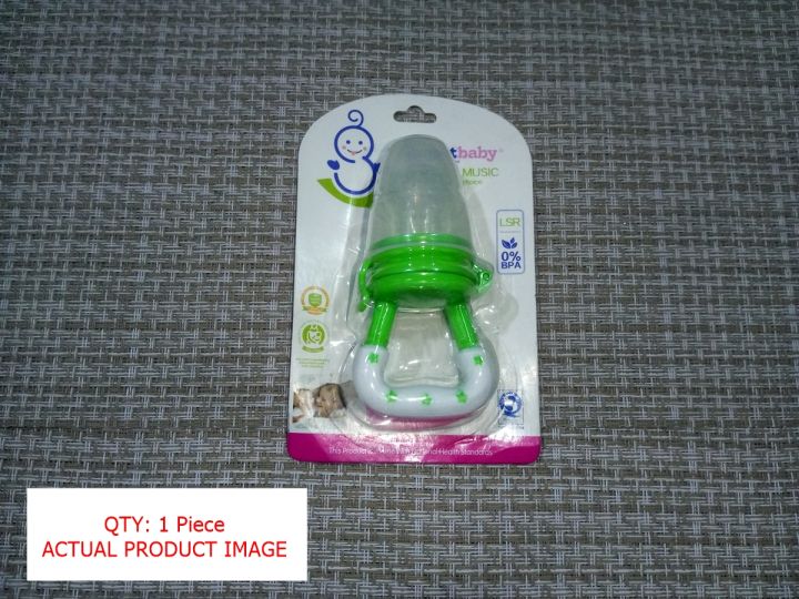 1 Piece - Baby Fruit Pacifier  Fruit Soother - Solid Food Feeding Pacifier