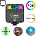 Ulanzi VL49 Rgb | Video light vlogging light photography light portable light rgb light. 