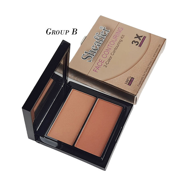 Sheaffer Contouring Palette 2 Shades Compacted Face Contour Palette