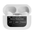 A9 Airpods Pro 2nd Generation - Touch Airpods Pro - ANC/ENC Noise Cancelling Reduction Earbuds - Super High Quality Ambie Headset - Digital Touch Screen Airbuds - LCD Display Headphone - Smart Touch Control Bass Sound - TWS Bluetooth Wireless Earbud. 